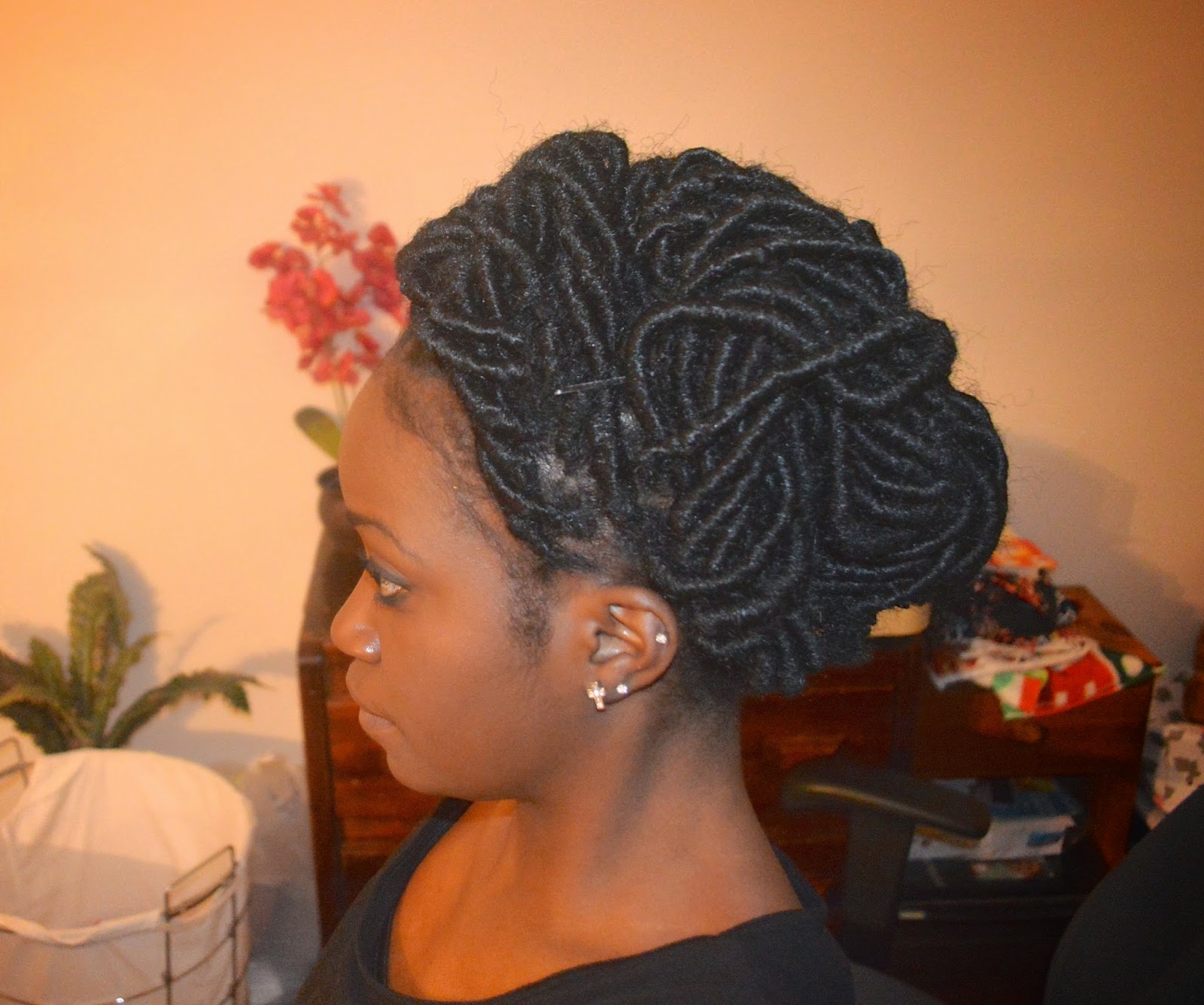 Protective Styling For Natural Hair! How to Style Faux Locs